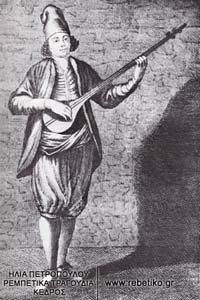 Ναυτόπουλο με σάζι (γκραβούρα του 18ου αιώνα)